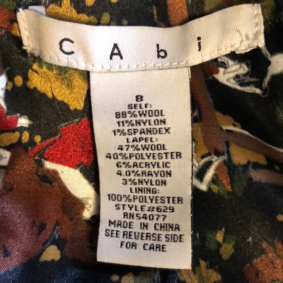 88% wool equestrian style blazer - Picture 9 of 9